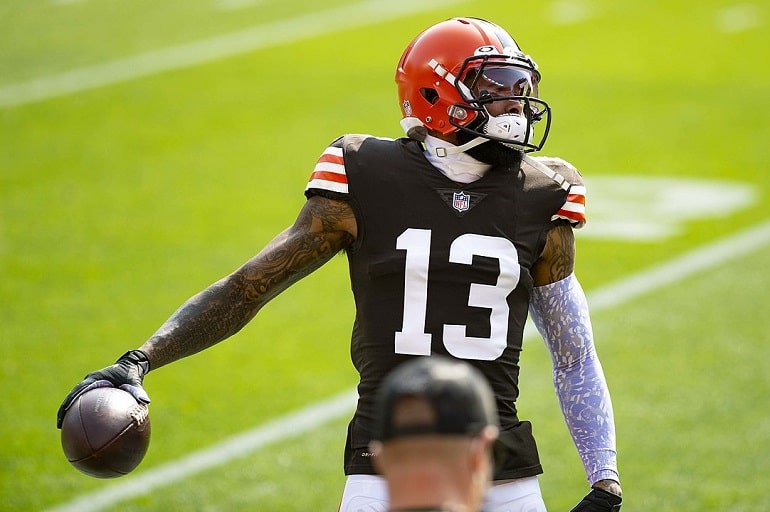 Odell Beckham Jr Washington vs Browns