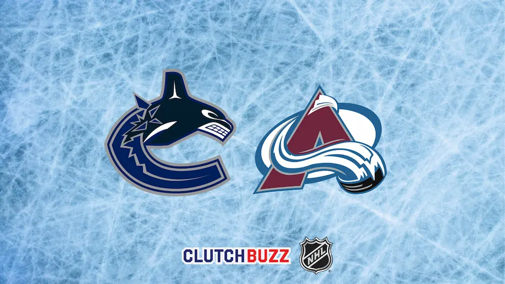 canucks vs. avalanche prediction