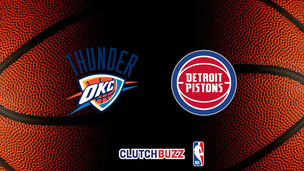 okc thunder vs pistons