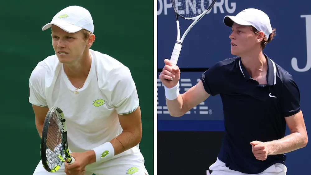 Jannik Sinner vs. Jesper de Jong