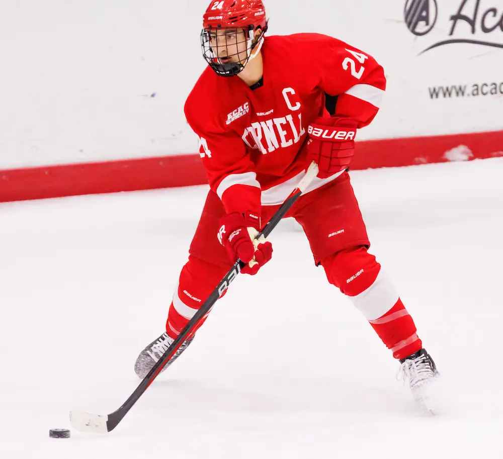Malinski with Cornell in 2023.