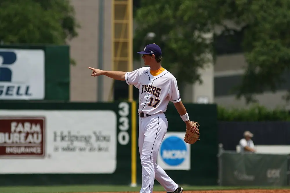 LSU Baseball Championships DJ_LeMahieu,_BR_Regionals